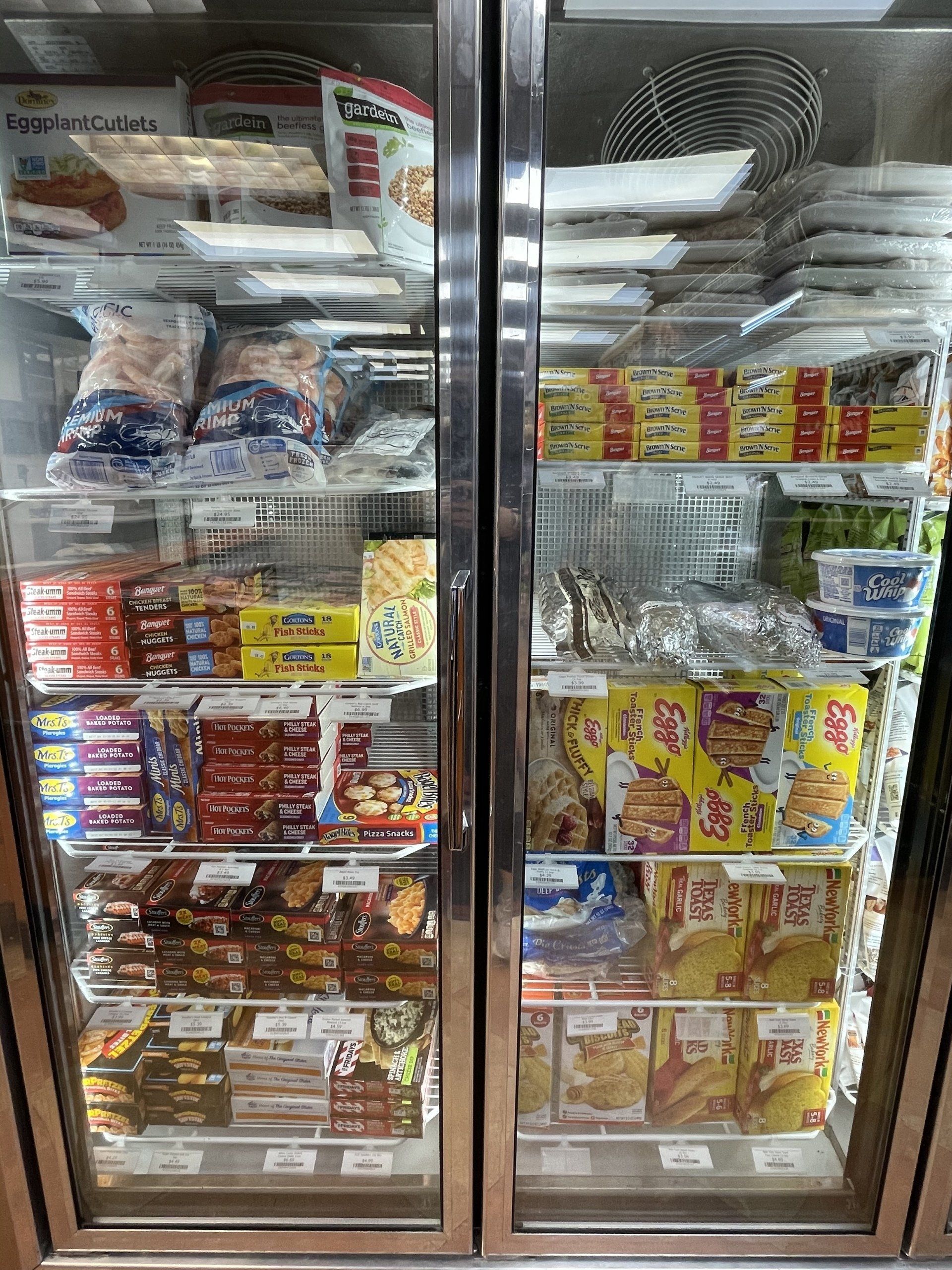 Frozen products