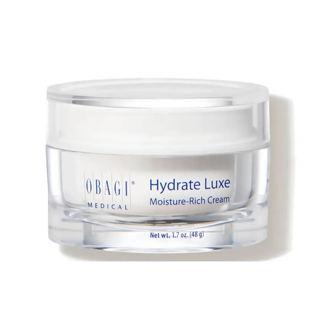 Obagi hydrate luxe moisture rich cream is a moisturizing cream.