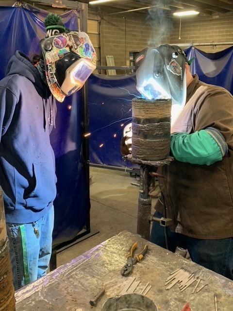 Welding demonstration