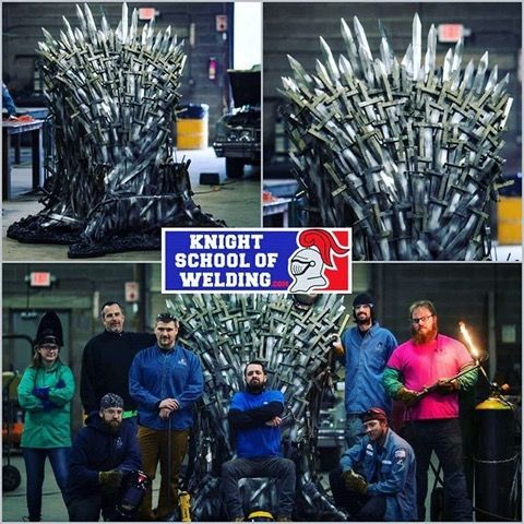Welding the Iron Throne