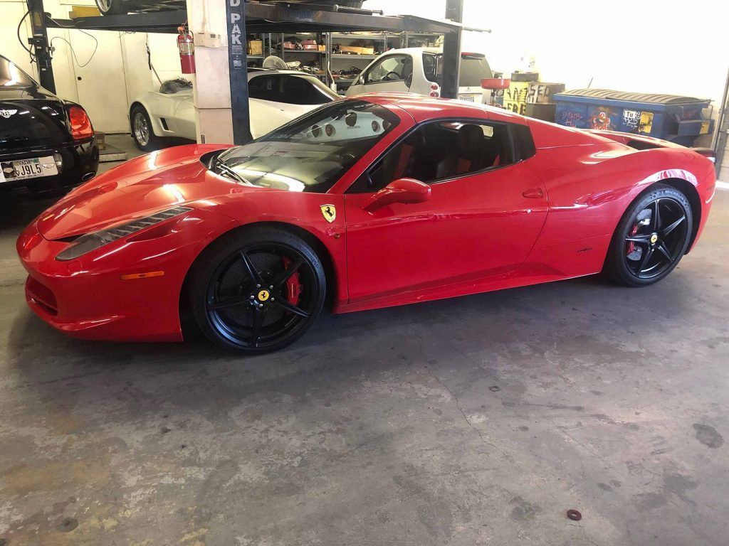Red Ferrari