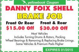 Brake Job coupon