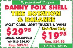 Tire Rotation & Balance coupon