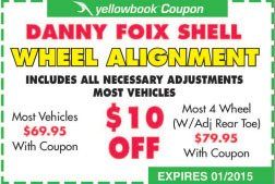 Wheel Alignment coupon