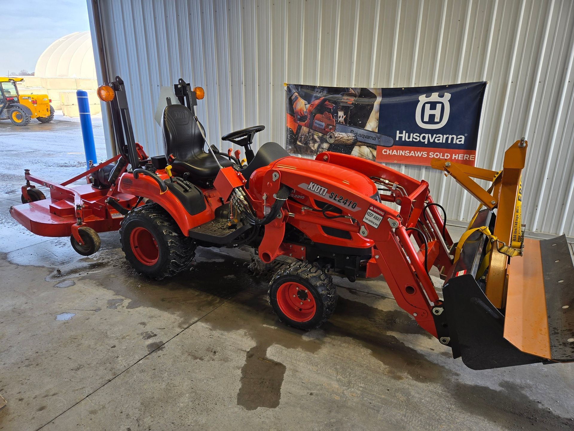 kioti cs2210h tractor package