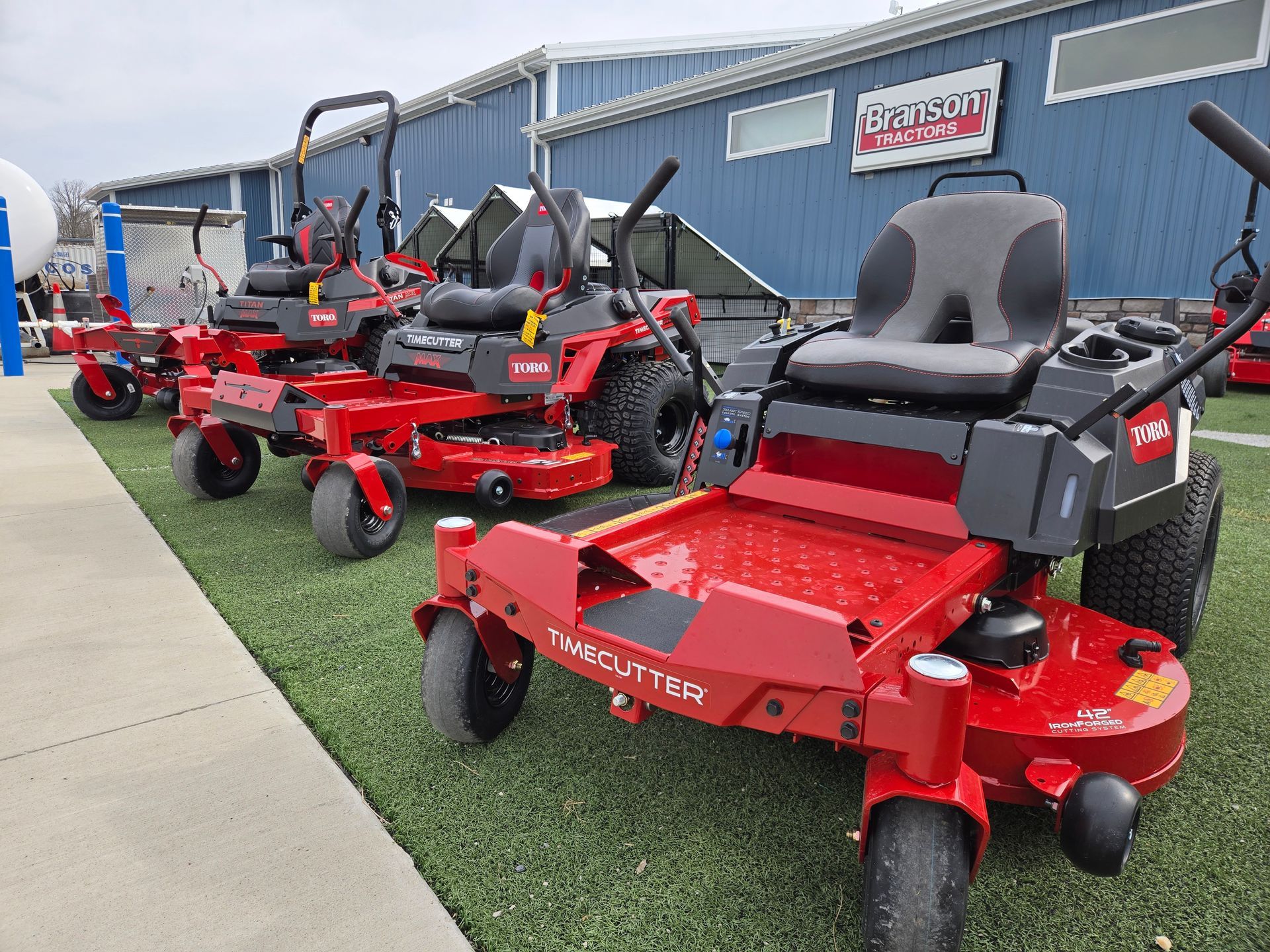 TORO ZERO TURN MOWERS