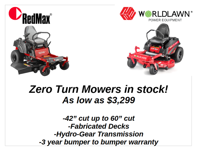 RedMax Zero Turn Mowers