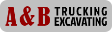 A & B Trucking & Excavating - Logo