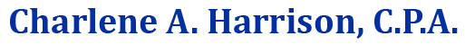 Charlene A. Harrison, C.P.A. - Logo