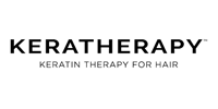 Keratherapy logo with the brand name above and 