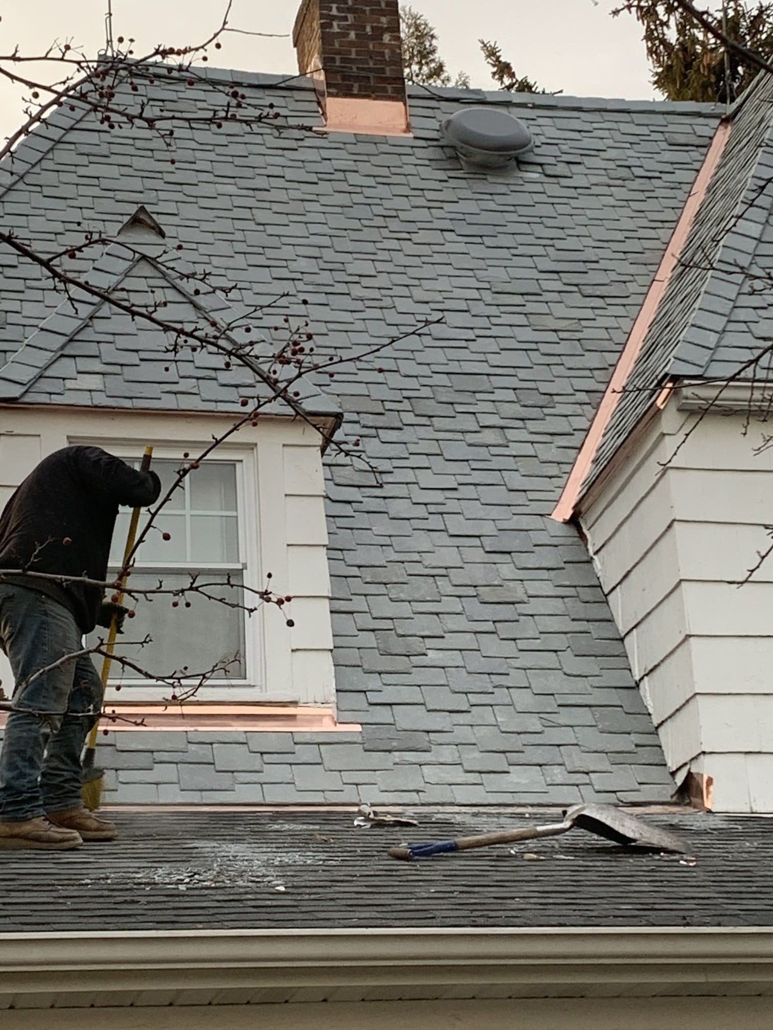 Residential Slate and Copper