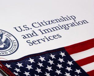Immigration services and a map