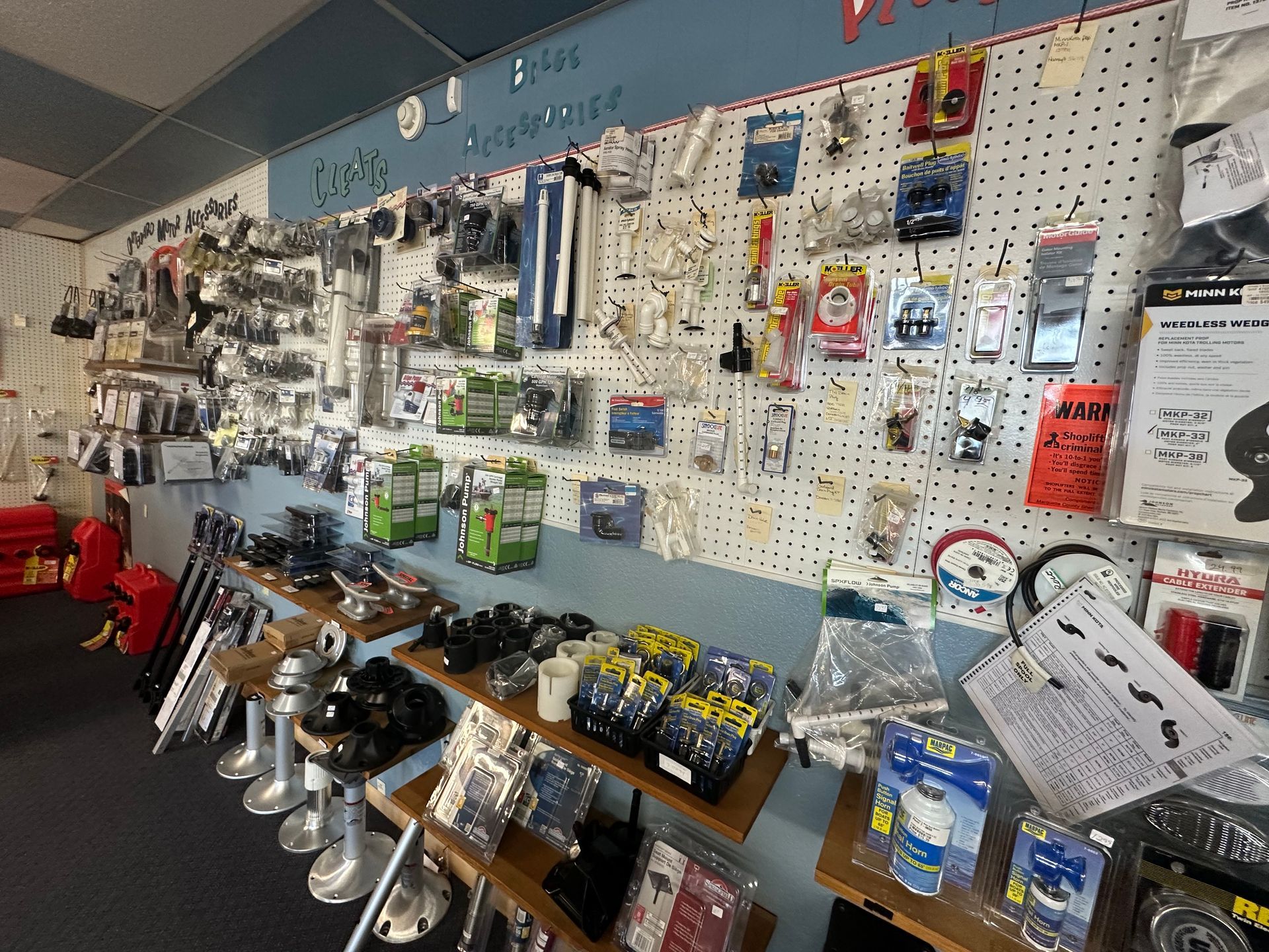 A store filled with lots of tools and accessories.