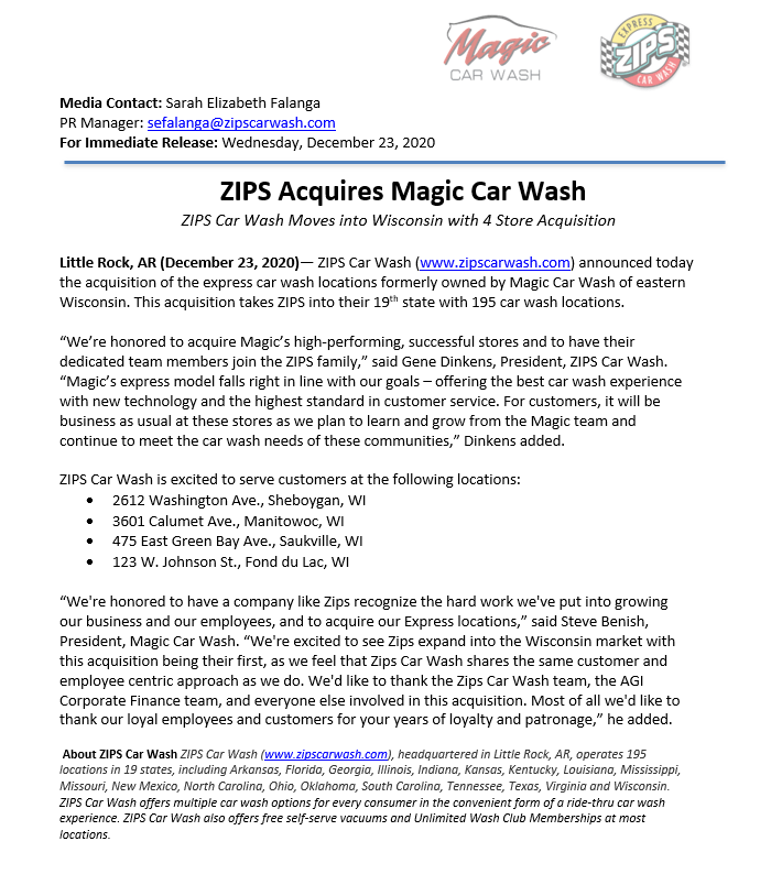 Magic Car Wash Express Full Service Car Washes Eastern Wi