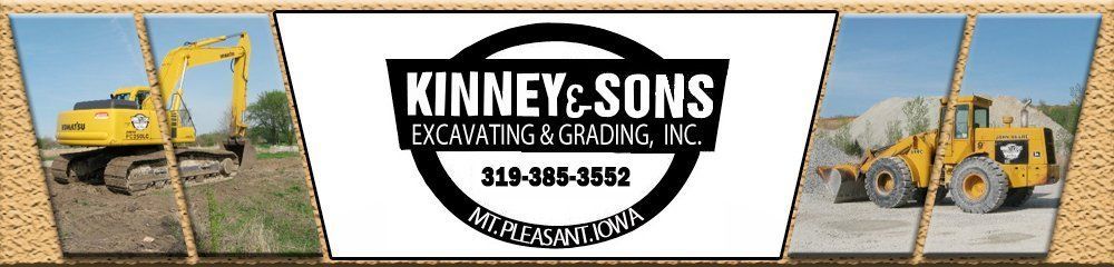 Kinney & Sons Excavating & Grading Logo