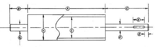 A black and white drawing of a piece of metal with measurements.