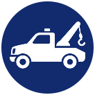 Towing truck icon