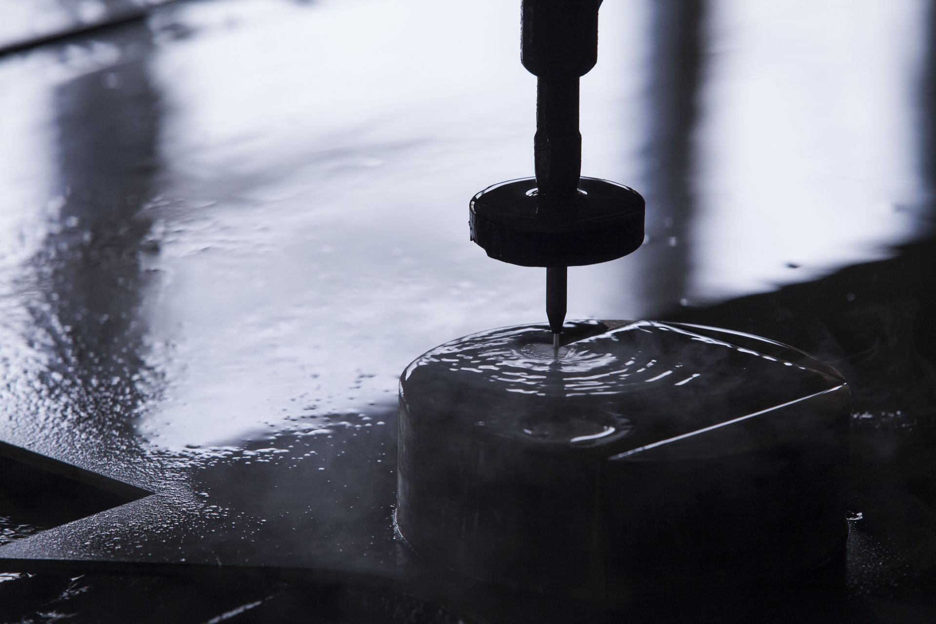 water jet cutting