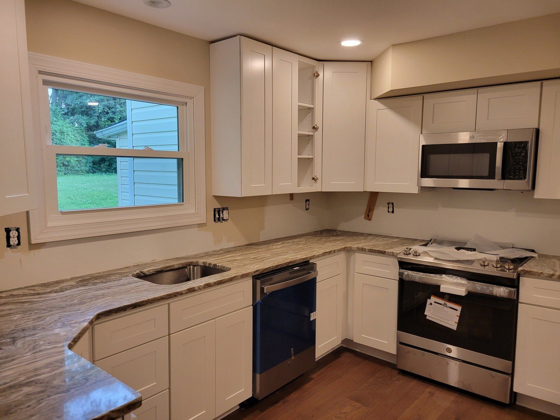 Neutral themed kitchen