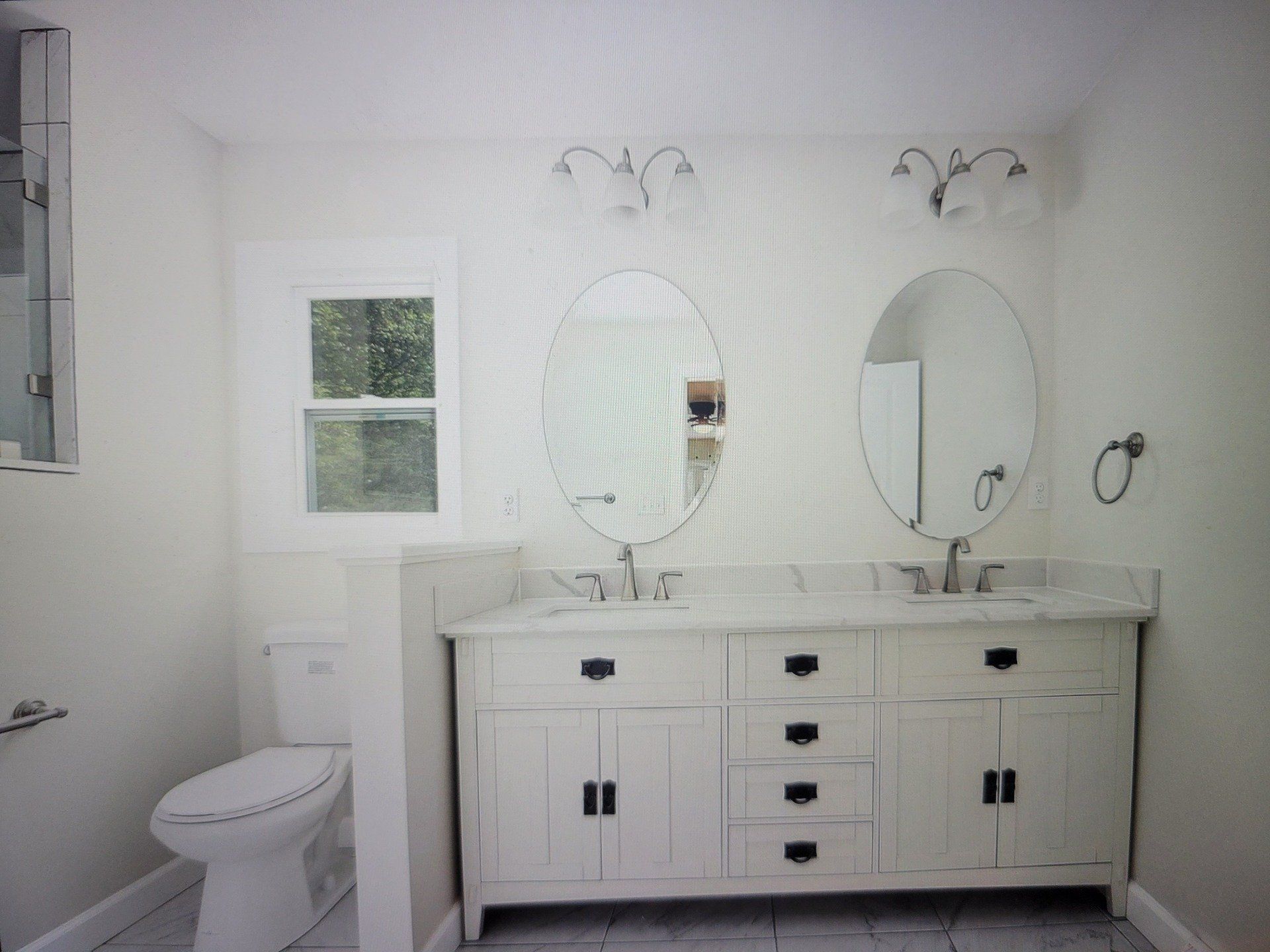 White themed bathroom