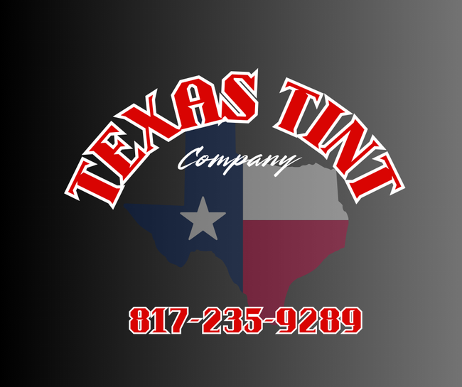 Tinted truck infront of Texas Tint Company