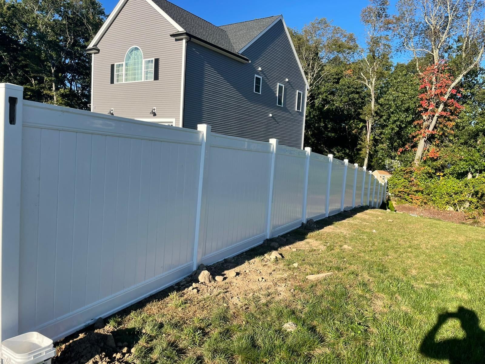 Fence installation