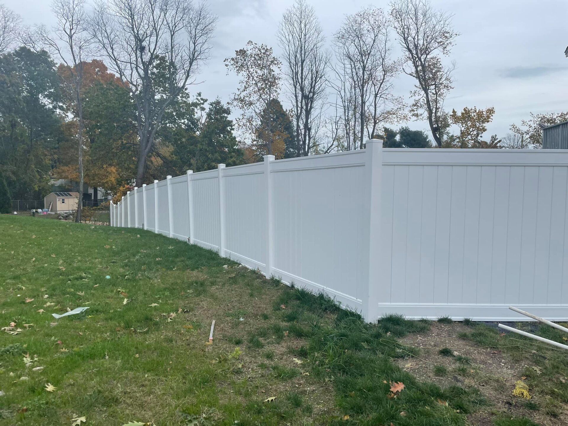 Fence installation