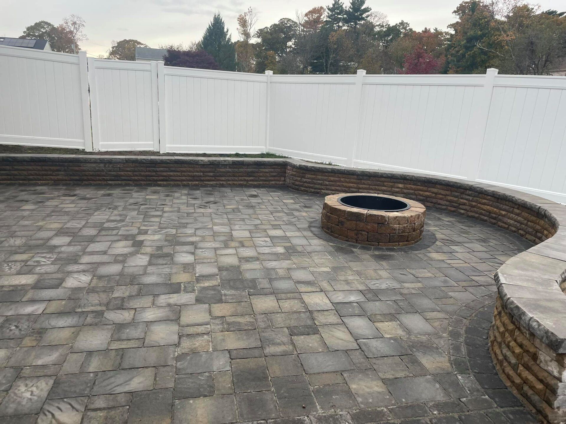 Patio installation