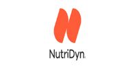 NutriDyn logo with orange stylized “N” above black text on a white background