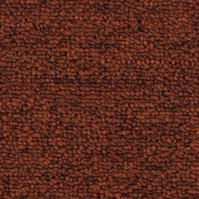 Brown, textured carpet-like surface with a repeating pebble pattern.