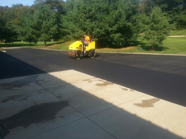 Driveway coating