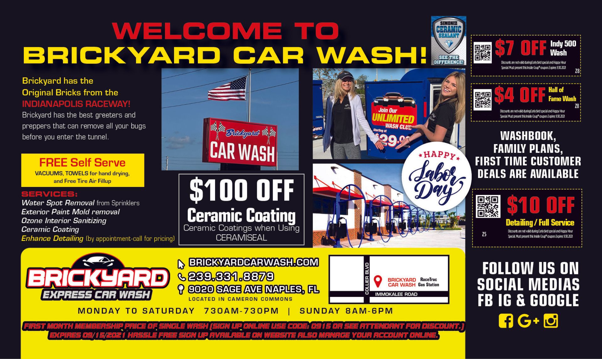 Best Car Wash Naples, FL Brickyard Car Wash