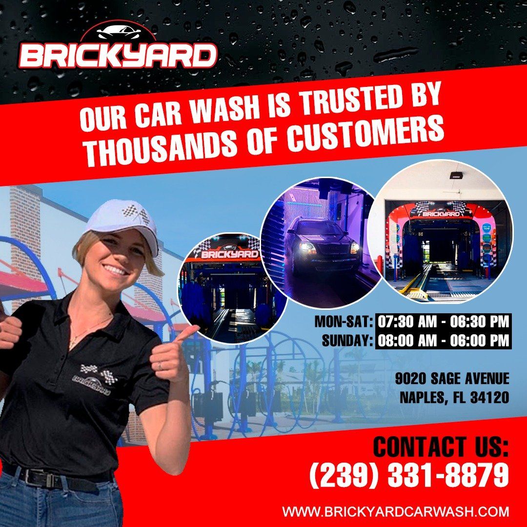 Car Wash Express Naples, FL | Brickyard Car Wash