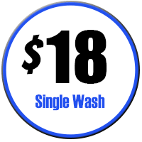 18 dollar single wash