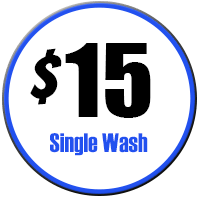 15 dollar single wash