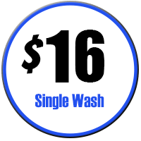 $16 single wash