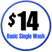 $14 basic single wash