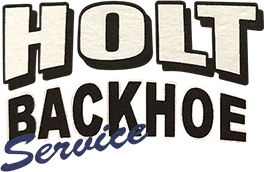 Holt Backhoe Service Inc.-Logo