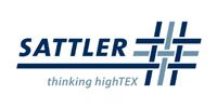 Logo for Sattler, featuring the text 
