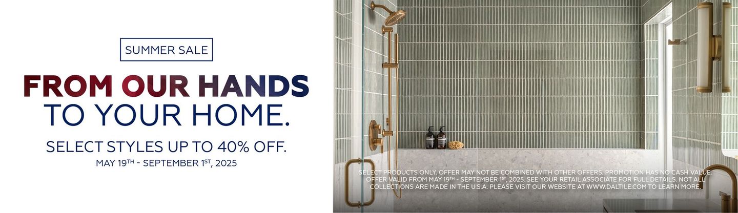 A bathroom with a sign that says from our hands to your home