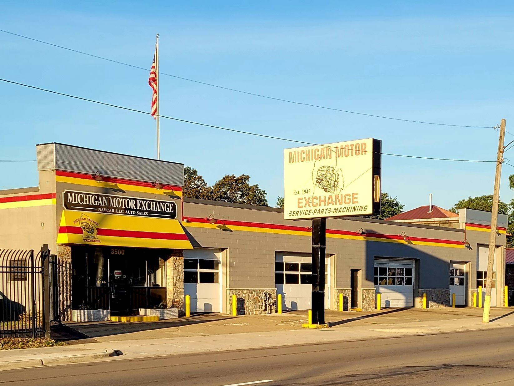 A commercial building with 