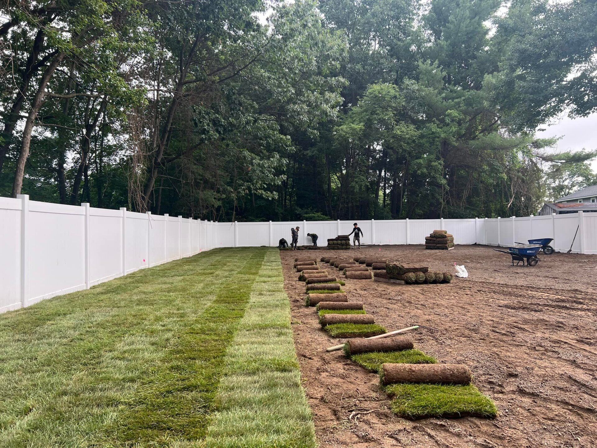 Landscape installation