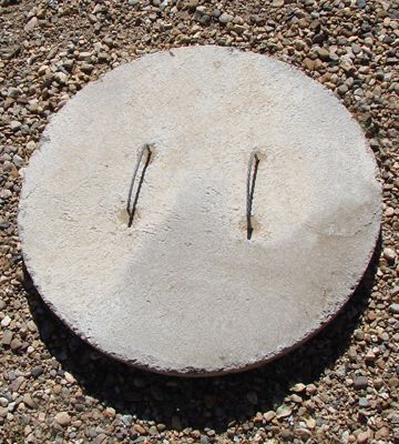 Concrete lid