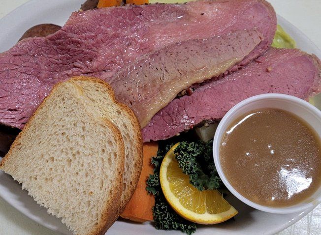 Roast beef plate