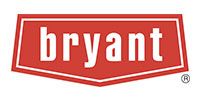 Bryant red and white logo in a shield-shaped badge