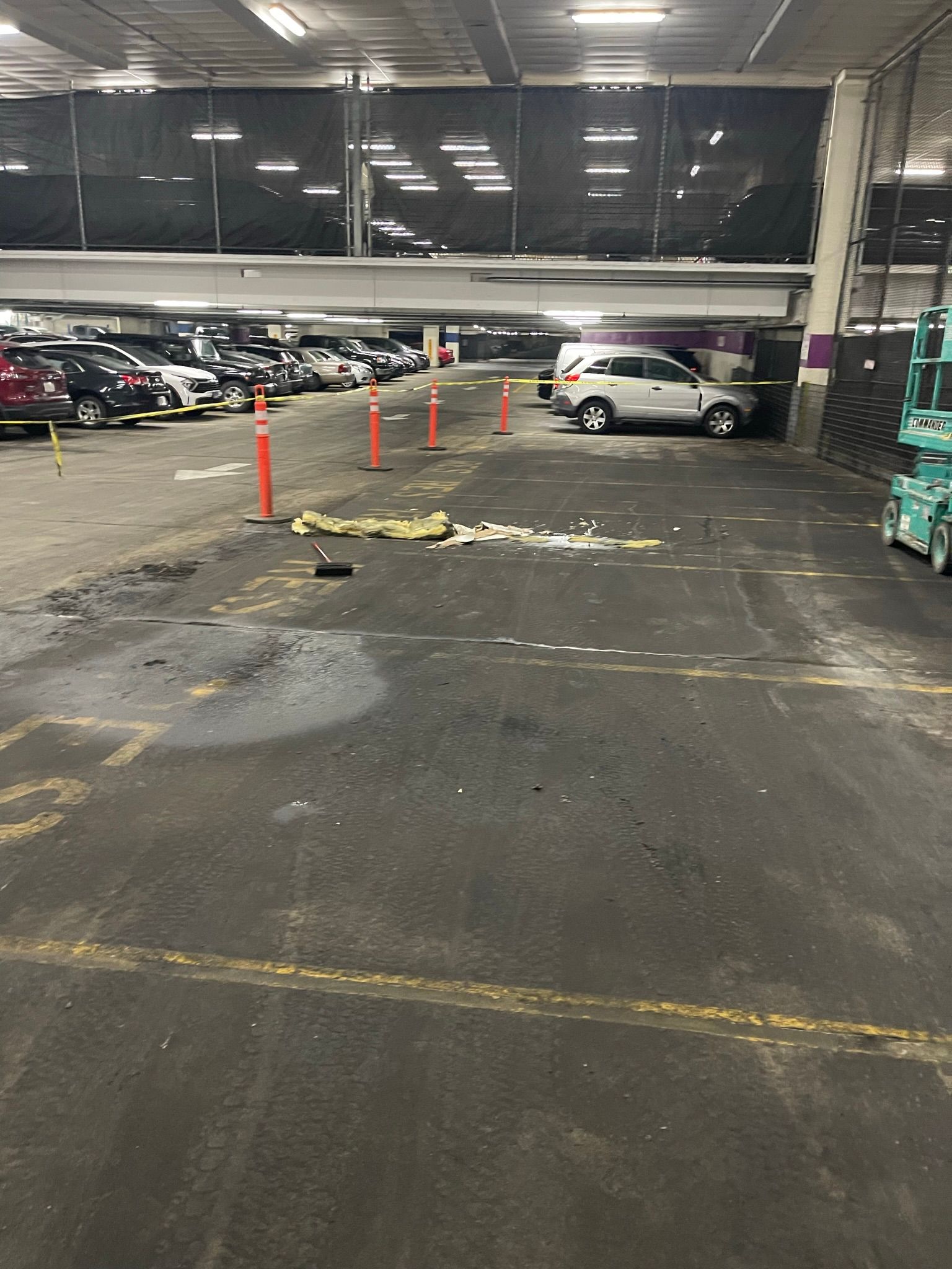 Parking Lot Power Wash