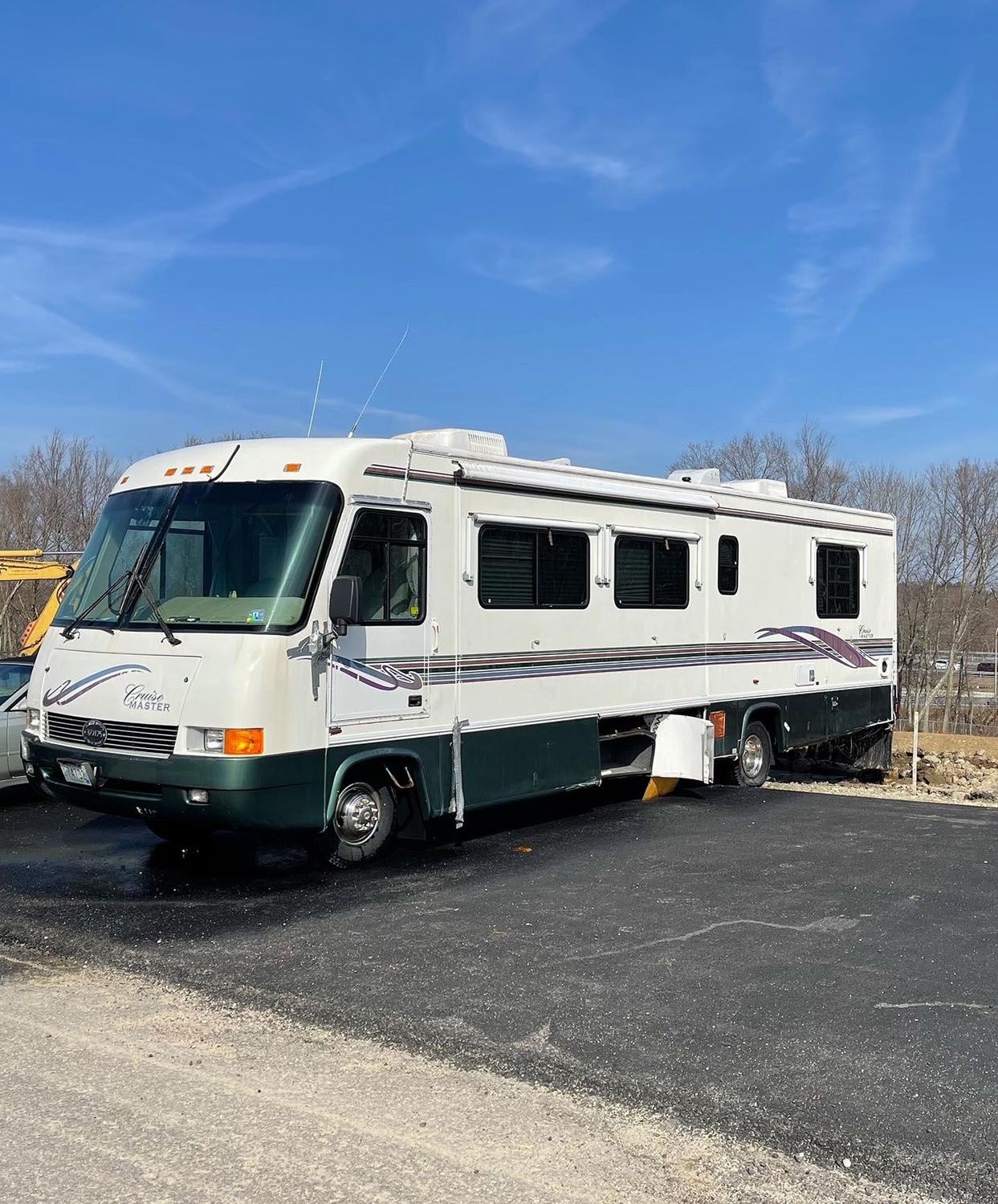 Camper after cleaning