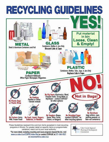 Common recycling guidelines