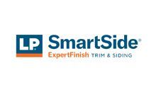 LP SmartSide ExpertFinish Trim & Siding logo on white background