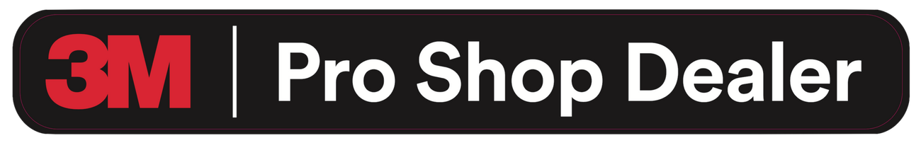 3M Pro Shop Dealer logo on a black background.